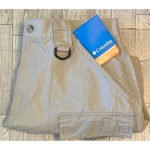 Columbia Sportswear Women's‎ Cargo Shorts Hiking Outdoors Beige Size L